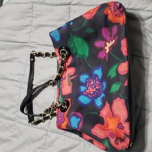 Kate spade floral hadbag